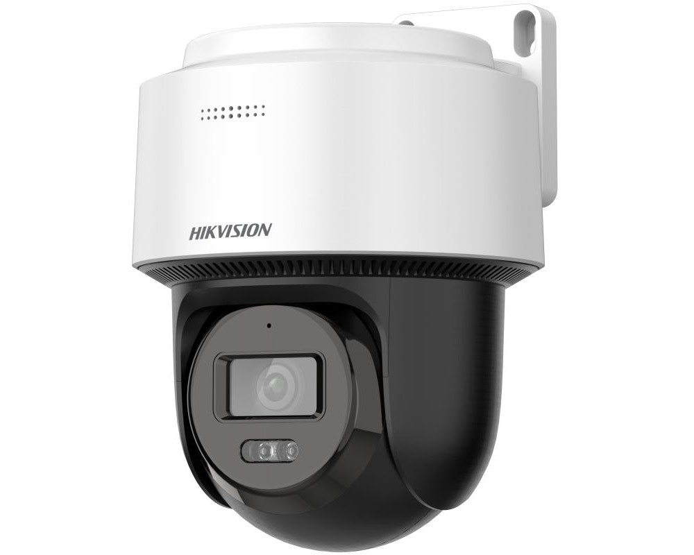Camera supraveghere IP rotativa PT Hikvision DS-2DE2C400MWG-E(4mm), 4MP 2K, Smart Hybrid Light 30m, Audio, PoE, IP66