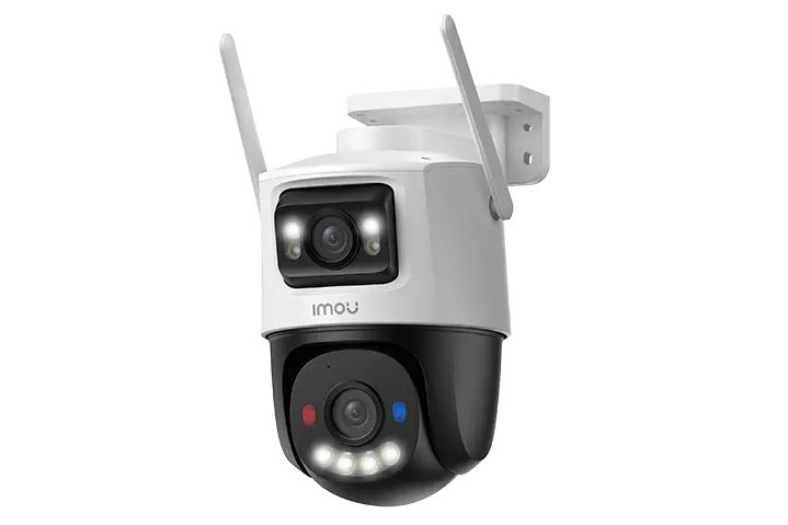 Camera supraveghere IP Wi-Fi 6 PT Imou Cruiser Dual 2 Pro, 4+4MP, 2 lentile, Alarma sonora si optica, slot microSD, IP65, IPC-S7XFP-8U0WED
