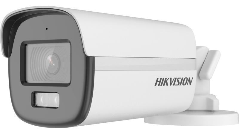 Camera supraveghere TurboHD ColorVu Hikvision DS-2CE12KF0T-FS(2.8mm), 3K, LED alb, 2.8mm, Microfon, IP67
