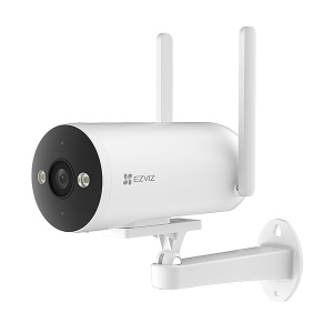 Camera supraveghere cu SIM Ezviz H5 4G, 2K, Alarma, Microfon, Difuzor, IR+LED 30m, CS-H5(3mp-4G-4mm)