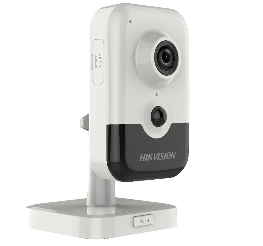 Camera wireless IP, 2MP, 2.8mm, IR 10m, Senzor PIR, Microfon, Difuzor, Slot microSD, PoE, IP66, IK10, Hikvision DS-2CD2421G0-IW(2.8mm)(W)