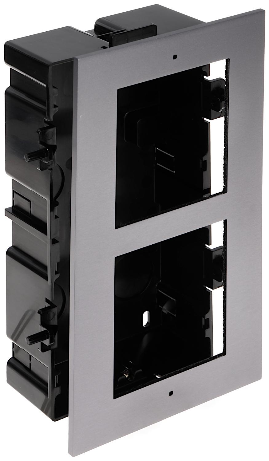 Carcasa 2 module, montaj ingropat, Hikvision DS-KD-ACF2