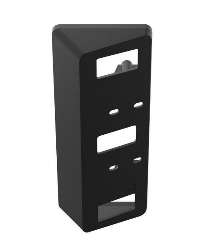Suport de montaj pe perete Hikvision DS-KABV6113-A pentru videointerfoane de interior seria KV6, negru