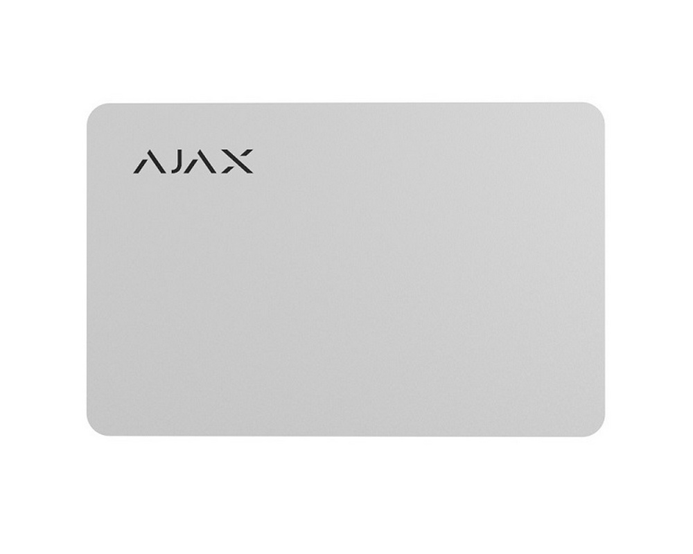 Card de control acces, DESFire, 13.56 MHz, alb, AJAX Pass WH