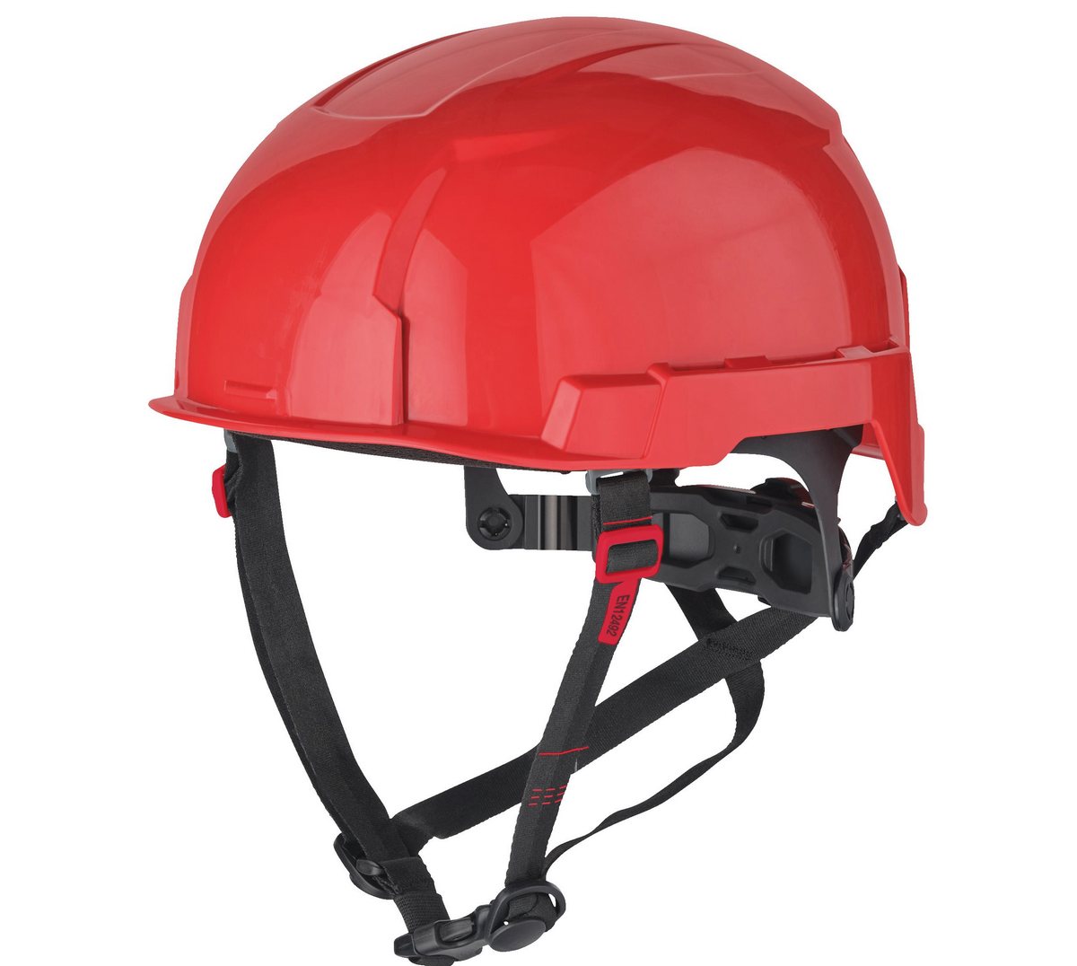 Casca de protectie BOLT 200 Milwaukee, ventilata, carcasa din lexan, rosie, 4932478919