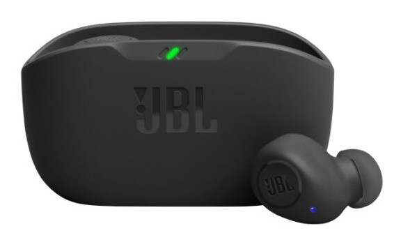 Casti wireless JBL Wave Buds, True Wireless In-Ear, Bluetooth 5.2, JBL Deep Bass, microfon integrat, Smart Ambient, IP54, incarcare USB-C, JBLWBUDSBLK