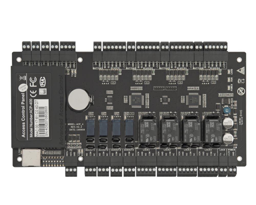 Centrala de control acces si pontaj, 4 usi TCP/IP, CCA3-4-1
