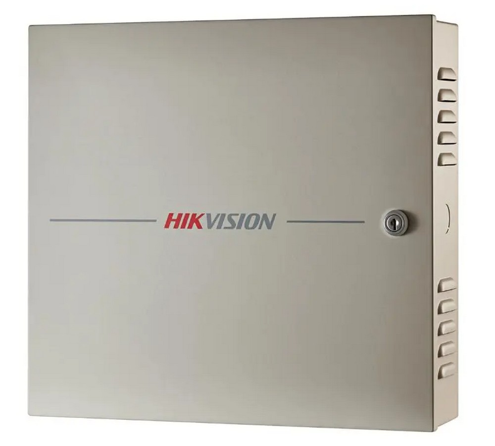 Centrala control acces, TCP/IP, 2 usi, Wiegand, RS-485, 100.000 carduri, 300.000 evenimente, Hikvision, DS-K2602T
