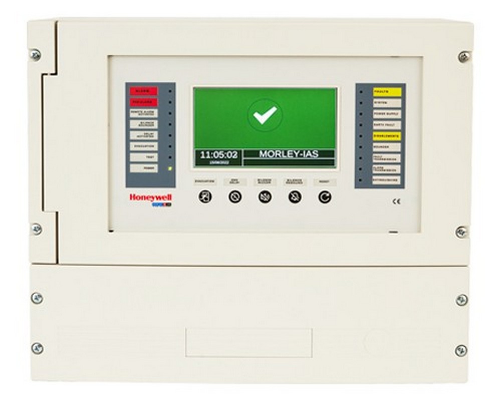 Centrala detectie incendiu adresabila Morley-IAS Max cu 4 bucle, 99 D + 99 I/O - Honeywell MA-8000-02