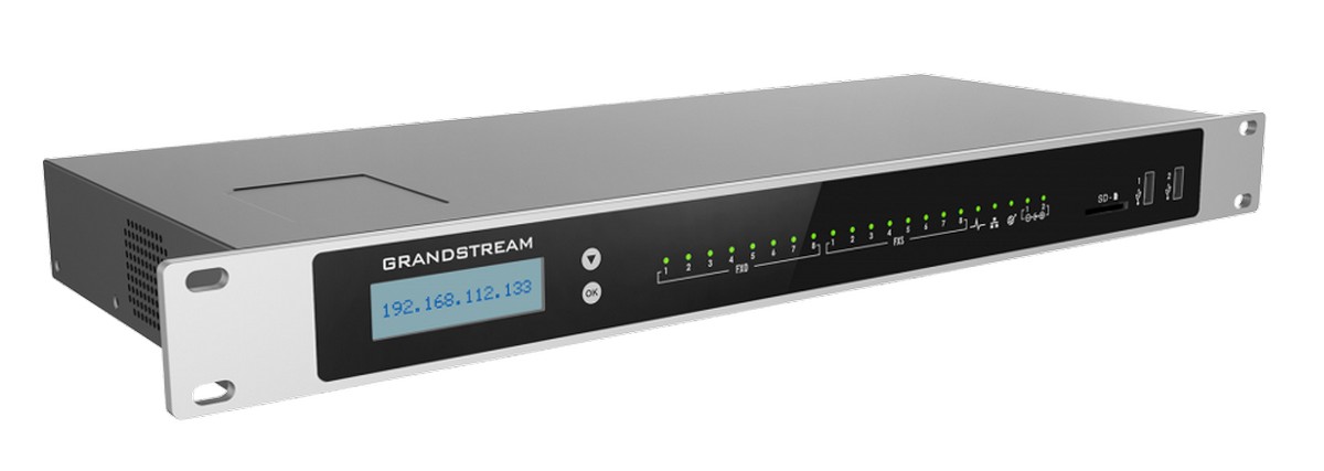 Centrala telefonica VoIP Grandstream, 400 apeluri simultante, UCM6308