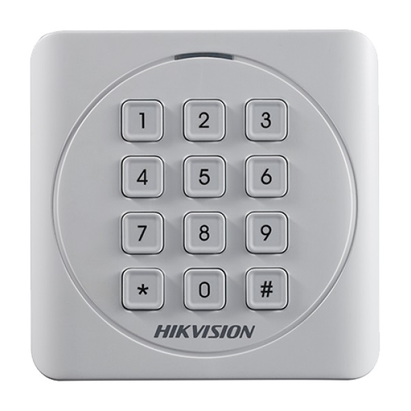Cititor cartele/Taguri Mifare 13.56 Mhz cu tastaura Hikvision DS-K1801MK