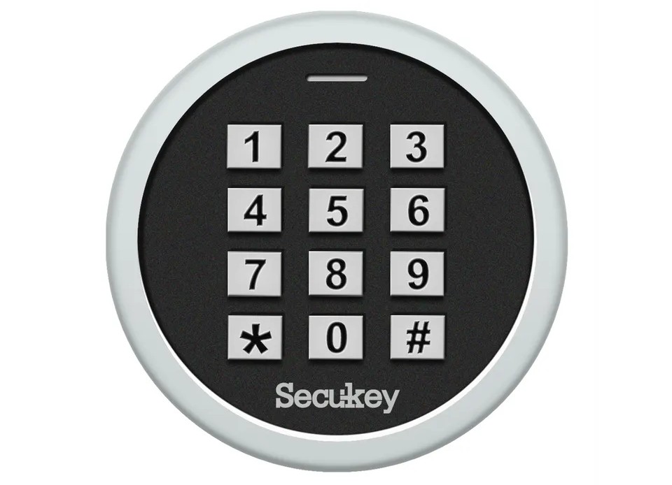 Cititor control acces standalone cu tastatura integrata, RFID 125KHz, cod PIN, IP66, SECUKEY-K7