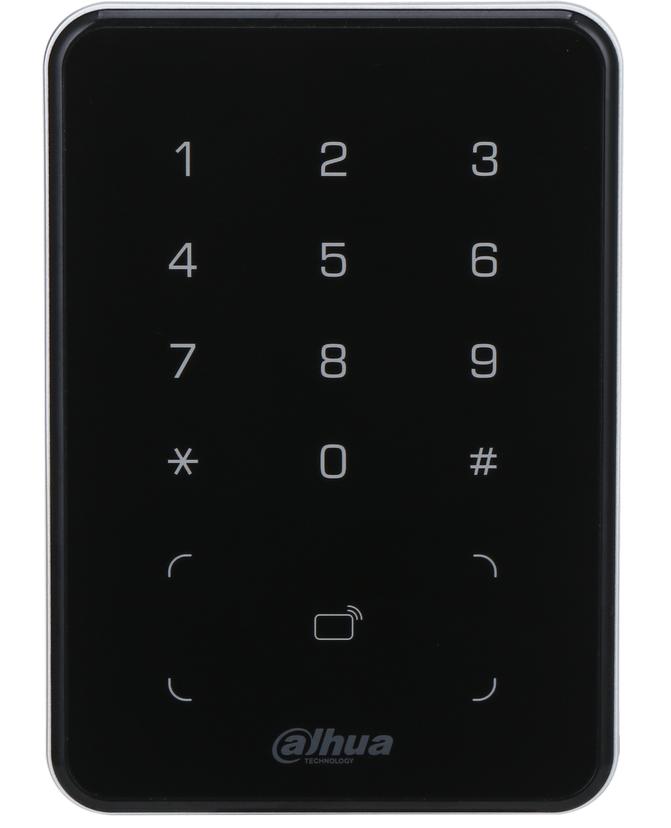 Control acces RFID 125KHz si Mifare 13.56khz + PIN, Wiegand, IP66, Dahua ASR2101A-ME