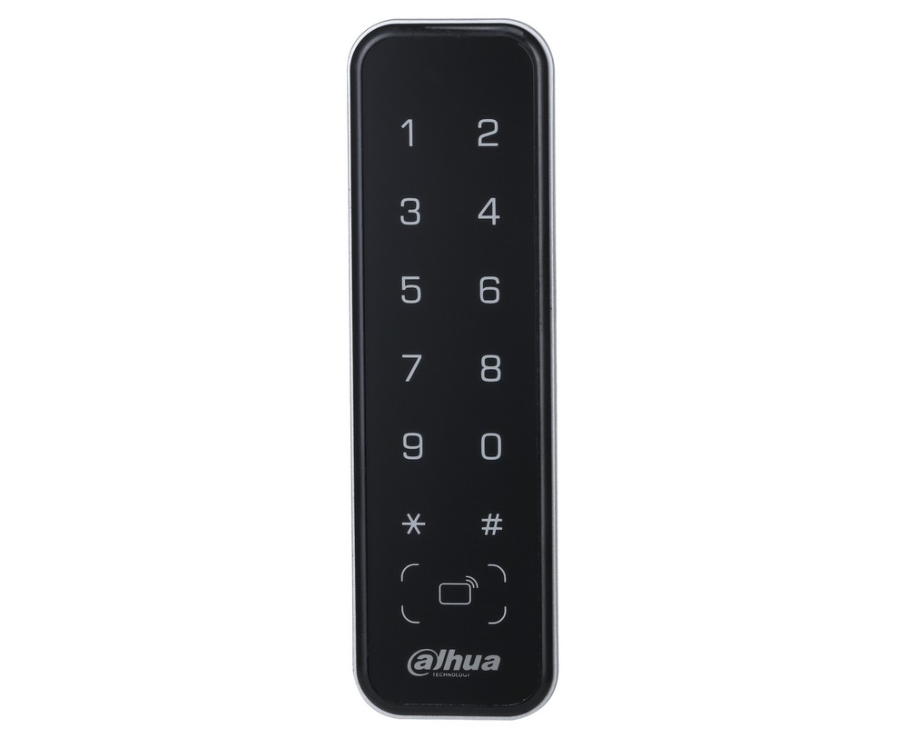 Cititor de proximitate, suporta carduri Mifare si PIN, RS-485, Wiegand, IP66, Dahua ASR2201A