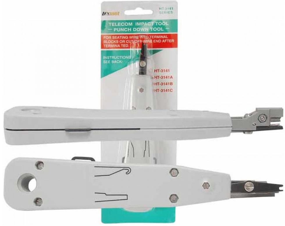 Cleste pentru sertizat cabluri de retea in priza sau patchpanel, KRONE ISDN-0018