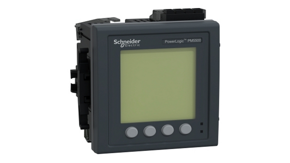 Contor energie incastrat Schneider Electric PowerLogic PM5560, 1A/5A, Modbus TCP/IP, RS485, 2xEthernet, 4DI/2DO