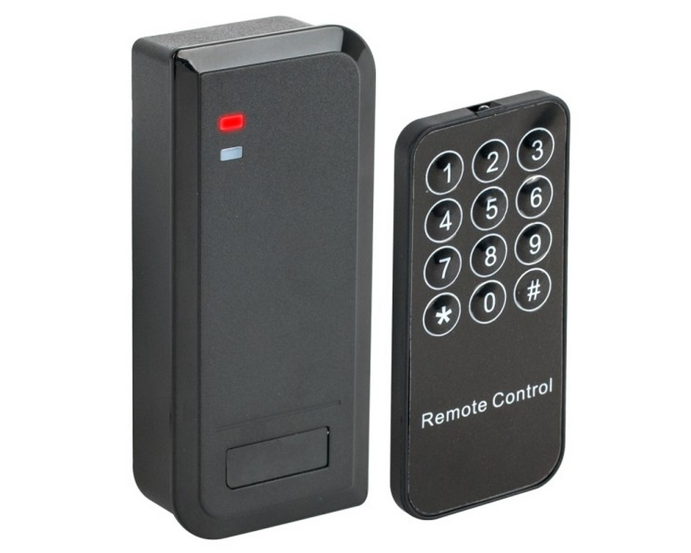 Controler acces standalone cu telecomanda, card Mifare 13.56 MHz, NO-COM-NC, Silin, S2-MF