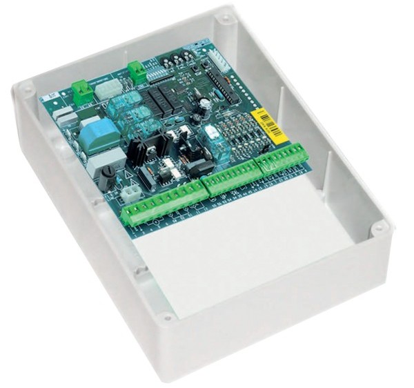 Controler cu receptor radio Quiko QK-CE220CTD, accepta maxim 4 bolarzi, 230V, display LED, IP55