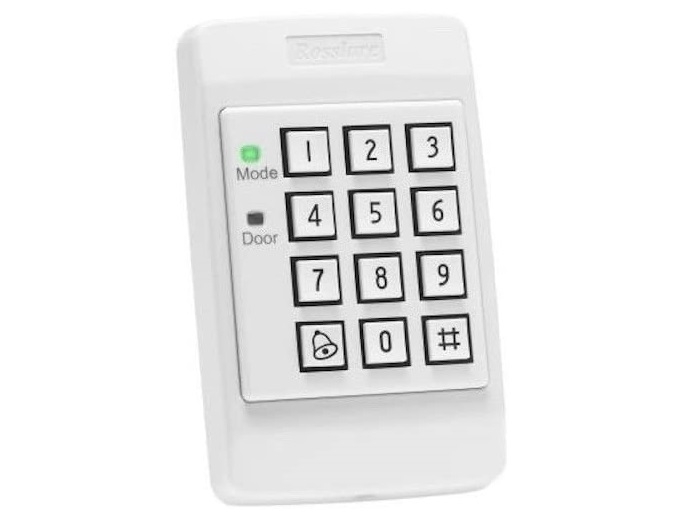 Controller standalone cu cititor de proximitate incorporat Rosslare ACD32, pentru interior, maxim 500 utilizatori, PIN, 2x LED-uri