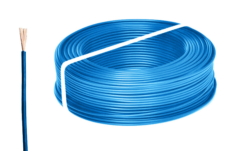 Cablu conductor flexibil MYF 4mm, 100m, albastru, cupru, CU-MYF4-ALBASTRU