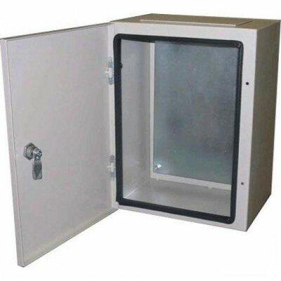 Cutie metalica IP65 300X250X150 cu contrapanou, CAS-300x250x150