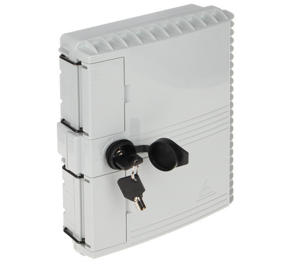 Cutie distributie fibra optica FTTH 2 intrari si 12 iesiri, PPO-12