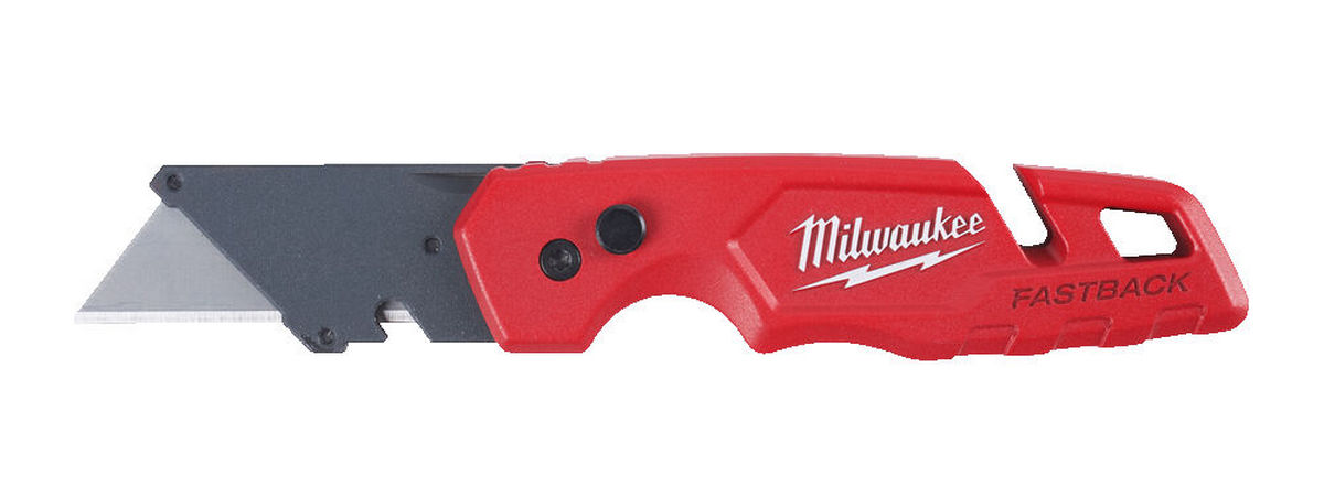 Cutit utilitar tip flip FASTBACK Milwaukee, cu depozitare a lamei, 4932471358