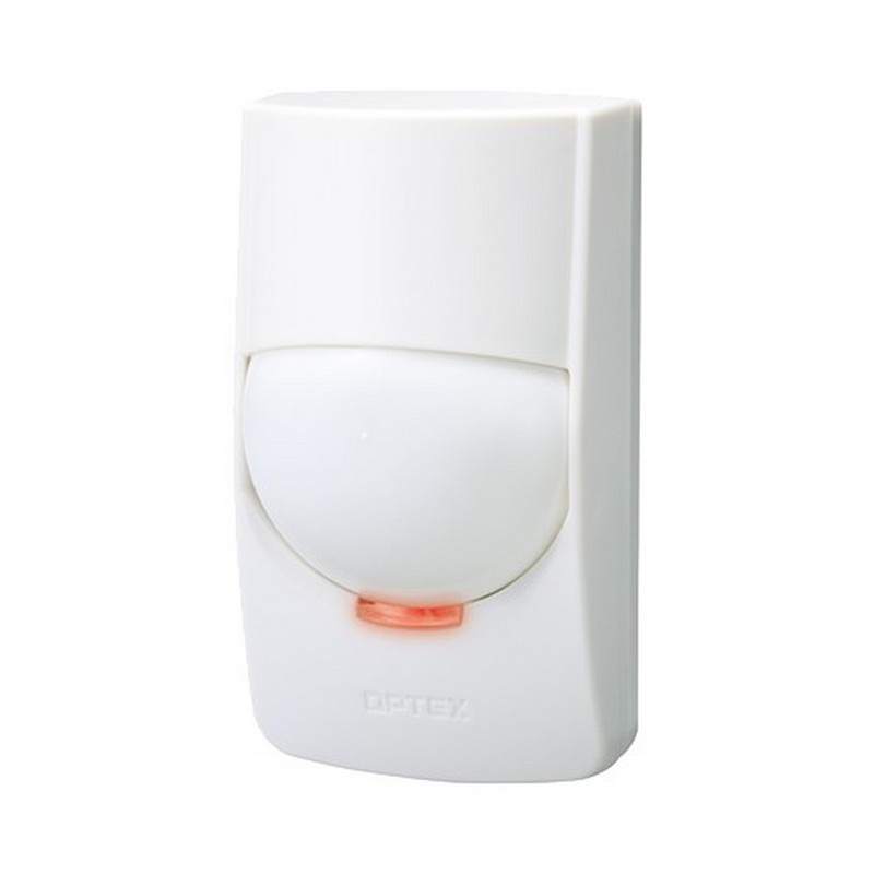 Detector de miscare de interior Optex PIR + MW, 15m x 15m, 85 grade, 78 zone, sensibilitate reglabila, imunitate animale, FMX-DT-X5