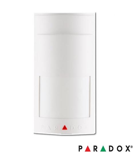 Detector de miscare digital PIR Paradox, cu microunde, 12 x 12 m, 90° 525DM-P2C
