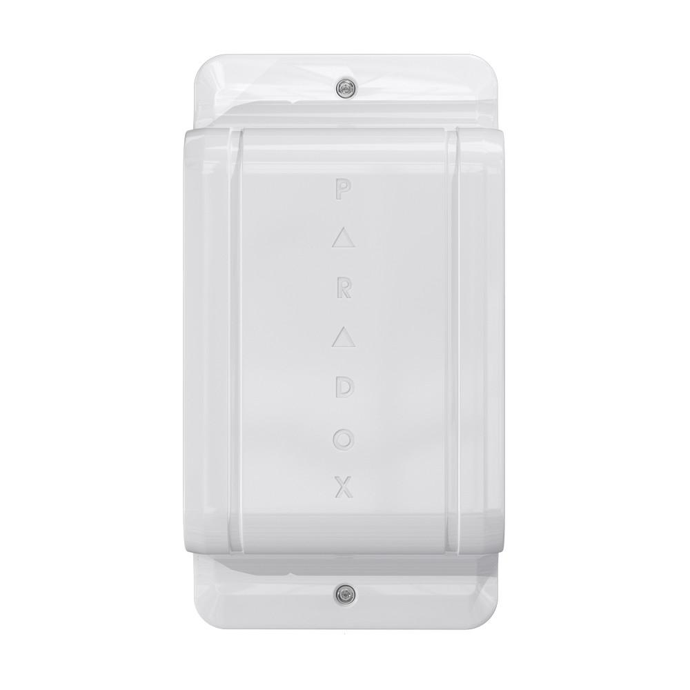 Detector de miscare exterior PIR, Paradox NV780MX, de tip perdea, vedere laterala, pana la 24m, imunitate la animale, Anti-masking