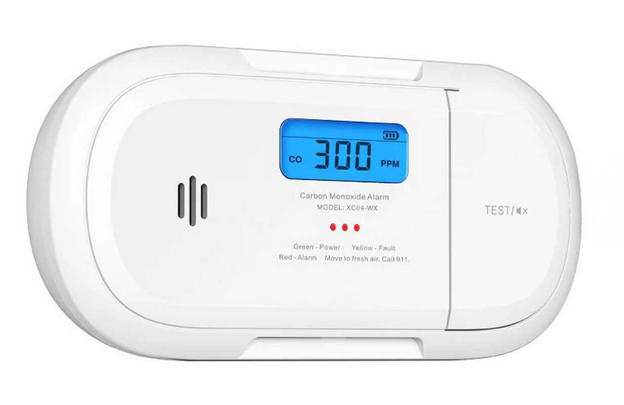 Detector wireless de monoxid de carbon X-Sense XC04-WX, ecran LCD, alarma 85 dB, aplicatie mobila