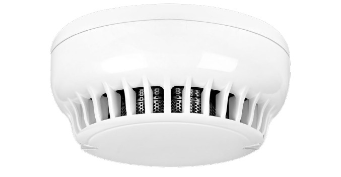 Detector inteligent de fum, adresabil, Teknim TFD-2350, certificat EN54-7, LED, IP30
