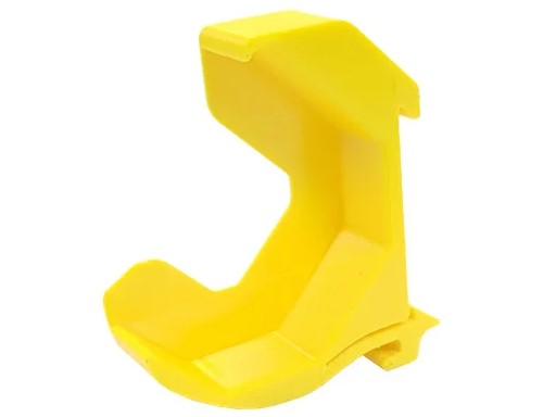 Adaptor sina DIN pentru controlerul inteligent Shelly RGBW2, galben, Shelly DIN-RGBW2-MINI