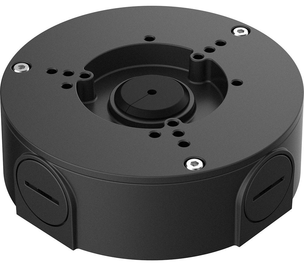 Doza de conexiuni rotunda Dahua PFA130-E-BLACK, rezistenta la apa, IP66, neagra