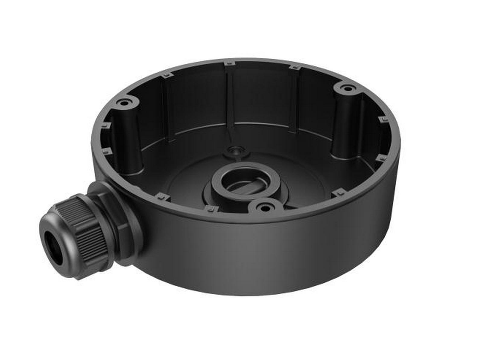 Doza de jonctiune pentru camere dome, aliaj aluminiu, negru, Hikvision DS‑1280ZJ‑DM8(Black)