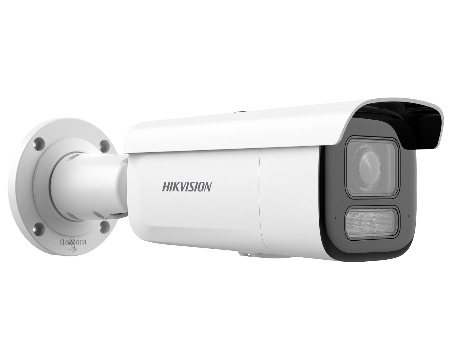Camera de supraveghere IP Hikvision DS-2CD2643G2-LIZS2U(2.8-12MM) AcuSense, 4MP 2K, lentila varifocala motorizata 2.8-12mm, iluminare duala, microfon, alarma, slot microSD, IP67, IK10