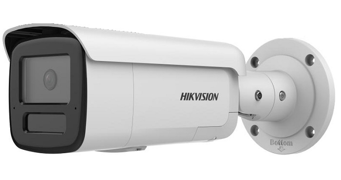 Camera supraveghere IP Hikvision DS-2CD2T86G2H-IS2U/SL(2.8mm), 8MP, AcuSense, IR 60m, Alarma, slot microSD, PoE, IP67