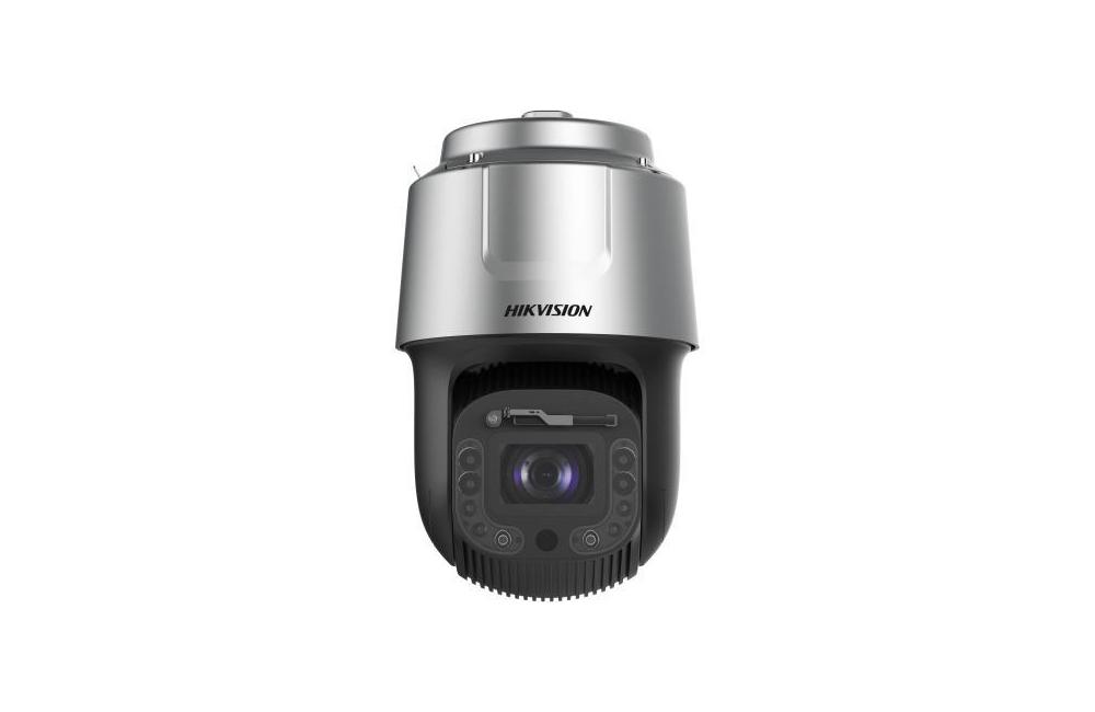 Camera de supraveghere Speed Dome 8 MP 4K DarkFighter Hikvision DS-2DF8C848I5XG-ELW, zoom optic 48x, zoom digital 16x, iluminare laser 500 m, functii detectie AI, functie patrulare, IP67