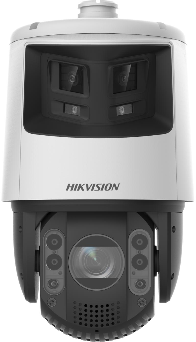 Camera IP Speed Dome Hikvision DS-2SE7C432MWG-EB/26(F0), 6MP + 4MP, zoom optic 32x, iluminare duala, AcuSense, stocare microSD, IP66