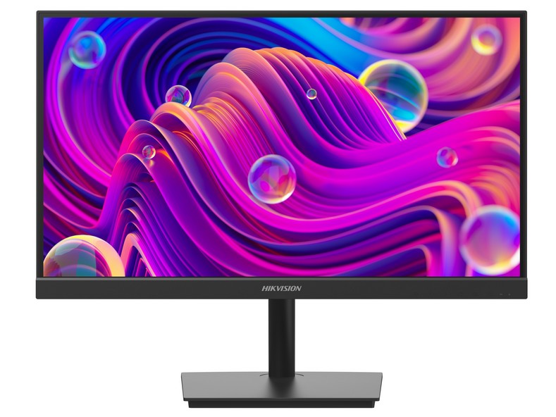 Monitor E-LED pentru supraveghere FULL HD Hikvision DS-D5022F2-1V2S, diagonala 21,5 inch, HDMI, VGA, Audio, VESA 75x75mm