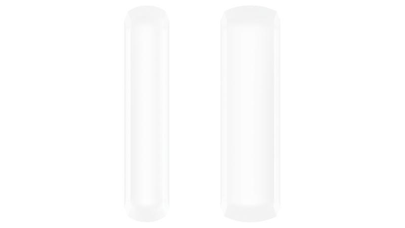 Contact magnetic wireless Tri-X Hikvision DS-PDMCX-E-WE, 868MHz, 1.6km, baterie CR123A de 3V, IP66