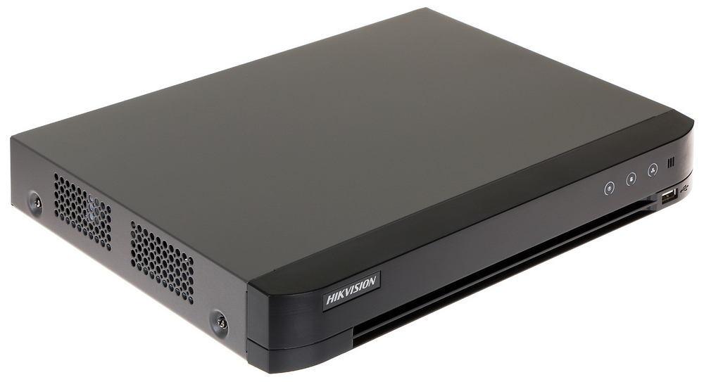 DVR 4 canale 5 MP, PoC, 1 x HDD, 2 x USB, Hikvision, DS-7204HUHI-K1/P