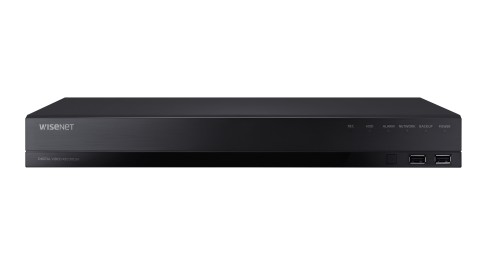 DVR 16 canale, Pentabrid Hanwha HRX-1634 5 in 1, 8MP - 4K, 2x slot SATA, 100Mbps, Alarma 16/4