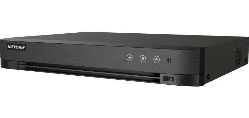 DVR 4 canale, 2MP Full HD, Acusense Hikvision iDS-7204HQHI-M1/XT, HDTVI/CVI/AHD/IP, 1x SATA