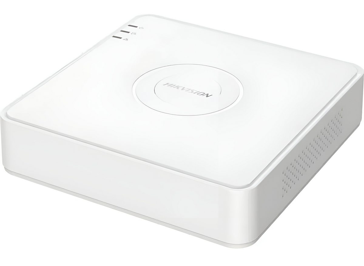 DVR 4 canale Hikvision iDS-7104HUHI-M1/S(E), 5MP 2K+, AcuSense, 96 Mbps, 1x port SATA, Audio prin coaxial