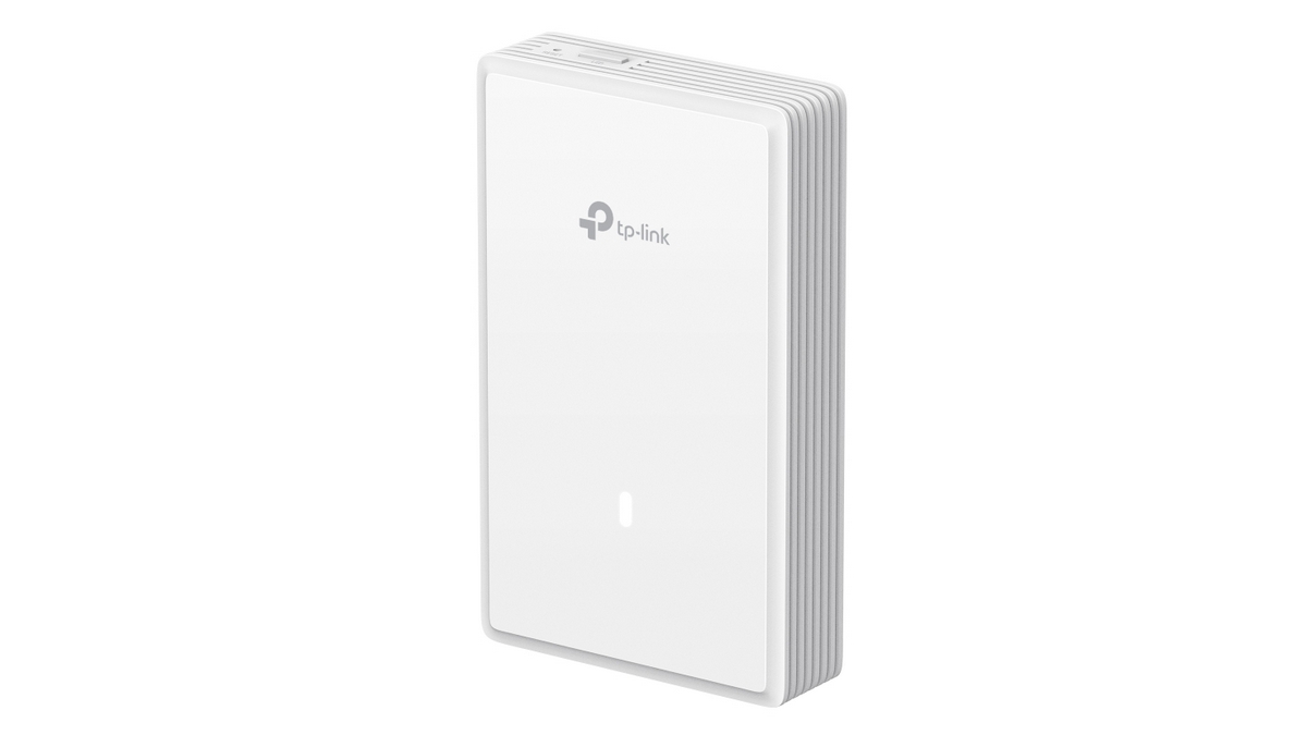 Access point Tp-Link Omada EAP725-Wall, Wi-Fi 7, dual band 2.4GHz 688 Mbps, 5GHz 2882Mbps, 3 porturi, 2x Gb RJ45, 1x 2.5Gb PoE, cu management