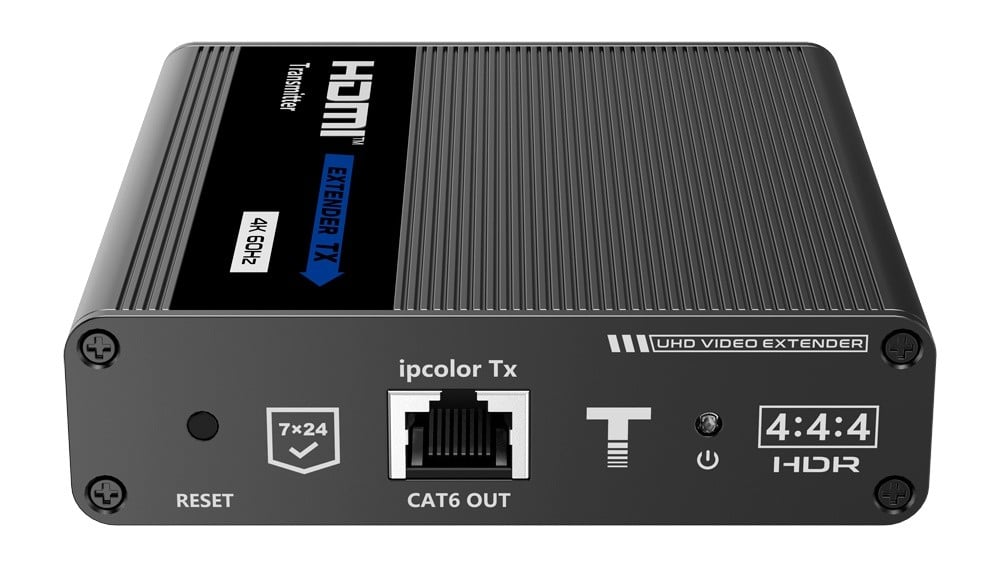 Extender HDMI, 4K la 60 Hz, distanta 70 m, cablu Cat6, USB, HDCP 2.2, HDMI-EXT-4K-KVM