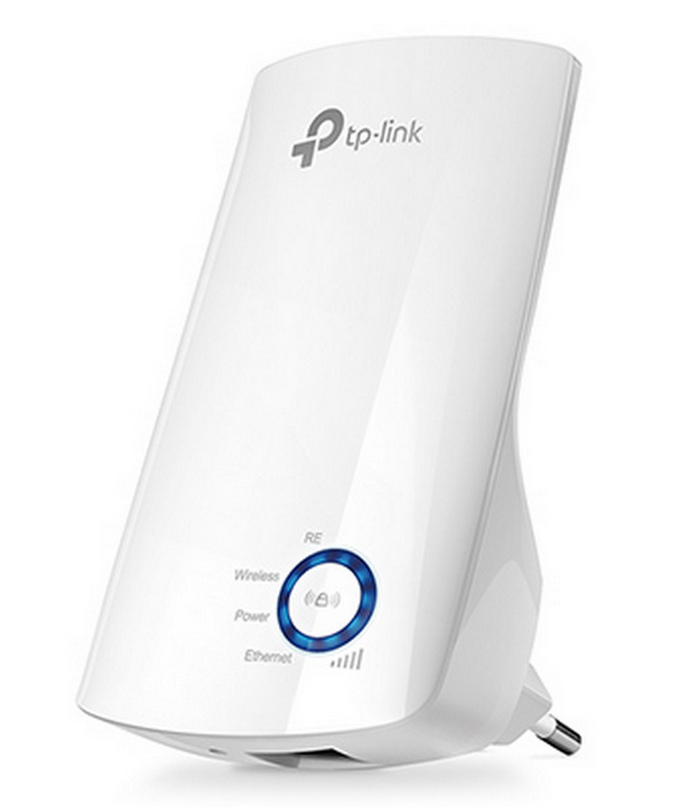 Range Extender Wireless, 300 Mbps, 2.4 Ghz, cu mufa RJ-45, Conectare NVR DVR prin Wi-Fi, Tp Link, TL-WA850RE