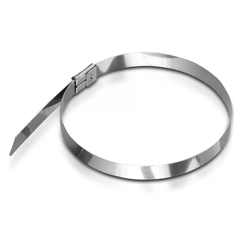 Fasete de prindere, otel, 4.6 mm x 350 mm, 100 bucati, V-TAC, SKU-11191
