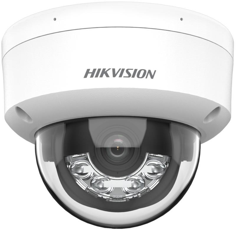 Camera de supraveghere interior IP Hikvision DS-2CD1183G2-LIUF28, 8MP, 2.8mm, Smart Hybrid Light, Microfon, PoE, IP67, IK08